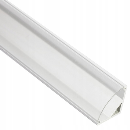 Klosz Przesłona do Profilu KM55 Przeźroczysta 2m