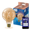 Żarówka LED E27 Kula G95 7W = 50W 640lm 2000-5000K TW FILAMENT Bursztynowa Inteligentna SMART WiFi Bluetooth Aplikacja WiZ Philips
