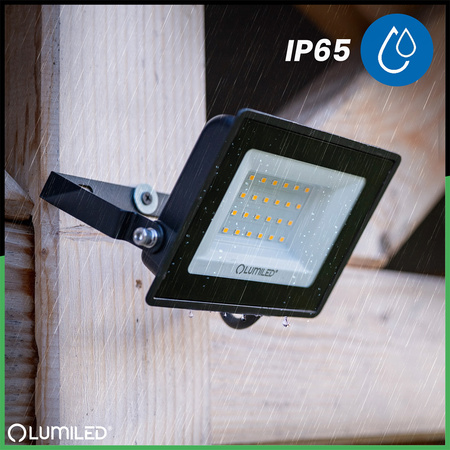 Naświetlacz LED ZUNA2 30W 2700lm 4000K IP65 Czarny LUMILED