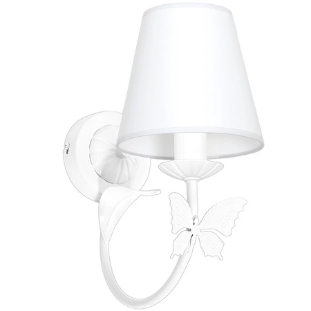 Lampa Ścienna Kinkiet ALICE Biała 1xE14 Milagro