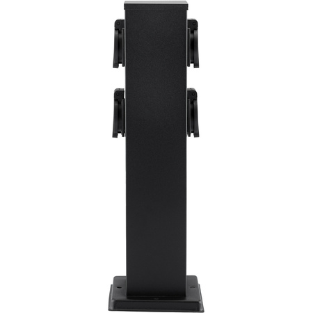 Słupek Ogrodowy Zewnętrzny Stojący 230V 40cm ONTARIO 4x Gniazdo Sieciowe