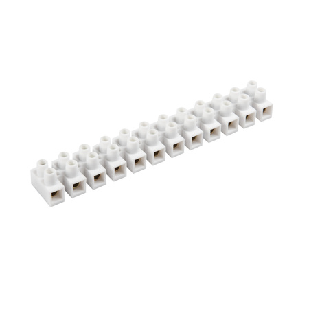 Złączka Kostka Przyłączeniowa 30A Dwunastotorowa H-16MM2 Biała Kanlux