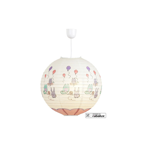 Lampa Dziecięca Dekoracyjna Sufitowa E27 Wielokolorowy Klasyczny Cathy 4632 Rabalux
