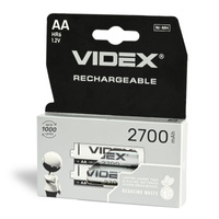 Akumulator Niklowo Wodorkowy 2700mAh AA 2szt. VIDEX