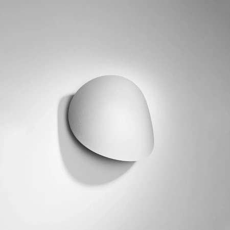 Lampa Ścienna Kinkiet 2x G9 Okrągła Biała Nowoczesna Senses Sollux