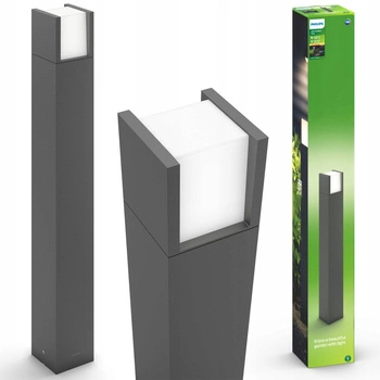 Lampa Ogrodowa Zewnętrzna SŁUPEK 77cm LED 6W 600lm 2700K IP44 Arbour Philips