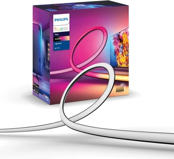 Taśma LED Pasek na Telewizor TV 75" Gradient 20W 1100lm IP20 White and Color Ambiance RGB + TW Inteligentna SMART Zigbee Bluetooth Gradient TV Strip Philips HUE