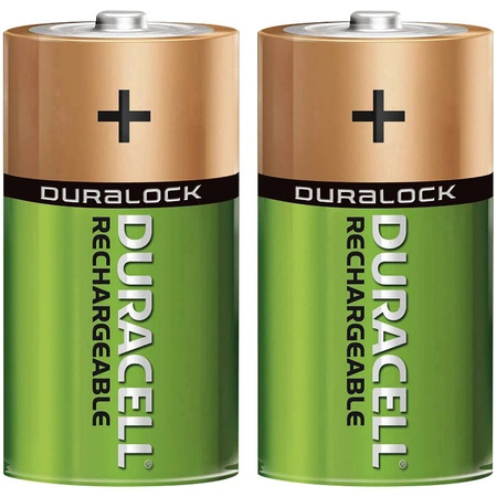 Akumulatorki Baterie Duracell Rechargeable R14 3000MAH HR14 Blister 2szt
