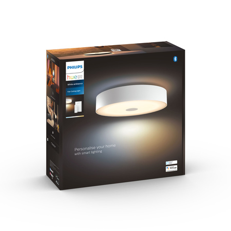 Plafon LED Lampa Sufitowa Natynkowa 25W 2900lm IP20 White Ambiance TW Biała 44cm Inteligentna SMART Zigbee Bluetooth Fair Philips HUE