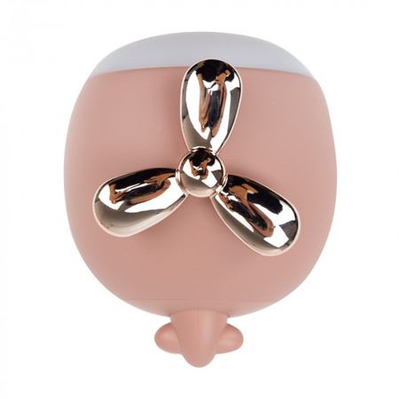 Lampka Nocna Dziecięca LED 2.5W 1800-3000K Ciepła Akumulatorowa 1200mAh Różowa HELIKOPTER MARY'S