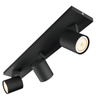 Lampa sufitowa Reflektor LED Spot Runner Czarny 3x 4,2W CCT PHILIPS HUE Bluetooth Zigbee + Przełącznik Dimmer Switch