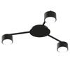 Lampa Sufitowa Żyrandol Oprawa 3x GX53 LED Czarna Nowoczesna Videx