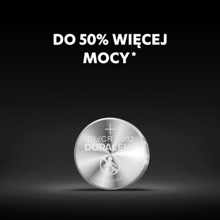 BATERIE Pastylkowe GUZIKOWE Duracell DL-2032 3V Blister 2szt