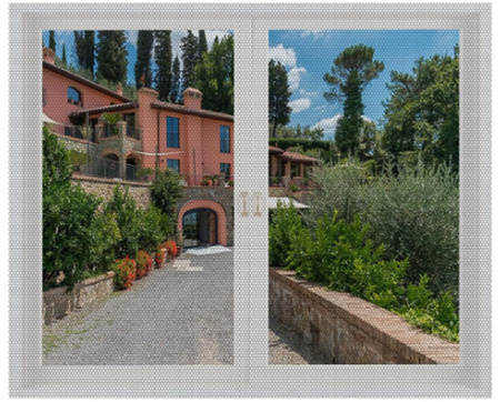 MOSKITIERA siatka na OWADY 150X180CM BIAŁA