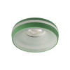 Oprawa sufitowa podtynkowa ELICEO-DSO GU10/GU5.3 Okrągła Zielona KANLUX