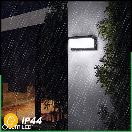 Lampa Ogrodowa Kinkiet Elewacyjny E27 Prostokątny LEVIS LUMILED