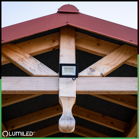 Naświetlacz LED ZUNA2 30W 2700lm 4000K IP65 Czarny LUMILED