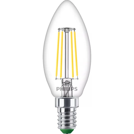Żarówka LED E14 Świeczka B35 2.3W = 40W 485lm 210lm/W 4000K Neutralna 300° KLASA A UltraEfficient Philips