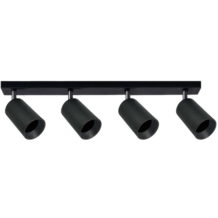 Lampa Listwa Oprawa Sufitowo-Ścienna LED 4 x GU10 MARIBEL Czarny GOLDLUX (Polux)