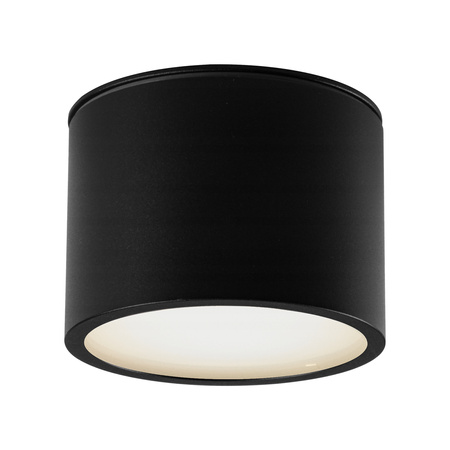 Oprawa Natynkowa LED GRANDI Halogenowa Sufitowa GX53 IP54 Tuba Okrągła Czarna