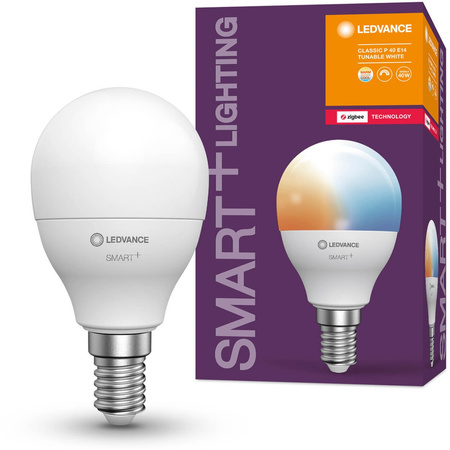 Żarówka LED E14 4.9W = 40W 470lm CCT Ściemnialna SMART+ WiFi Mini Bulb Ledvance