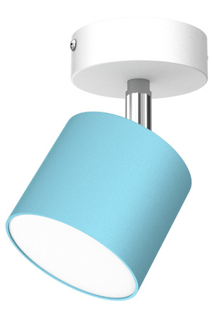 Lampa Ścienna Kinkiet DIXIE Niebieska Biała 1xGX53 Milagro