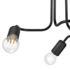 Lampa Sufitowa CHARLIE 3xE27 Czarna LM-3.120 Lamkur