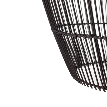 Lampa Sufitowa Wisząca E27 Czarna Skandynawska HAITI S 11166 Nowodvorski