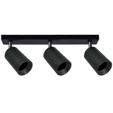 Lampa Listwa Oprawa Sufitowo-Ścienna LED 3 x GU10 MARIBEL Czarny GOLDLUX (Polux)