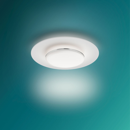 Lampa Sufitowa Plafon LED 30W 3100lm 2700K Biała Garnet Philips