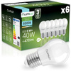 6x Żarówka LED E27 Kulka P45 5W = 40W 470lm 6500K Zimna 180° LUMILED