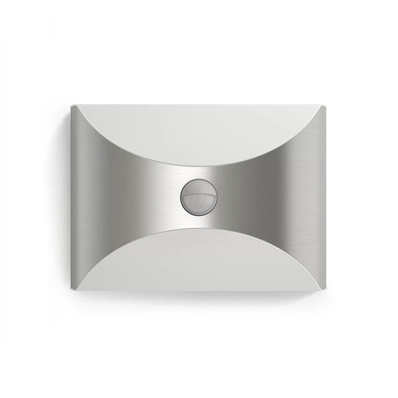 Lampa Ogrodowa LED Kinkiet Elewacyjny HERB IR myGarden 6W 2700K IP44 z Czujnikiem Ruchu Srebrna PHILIPS