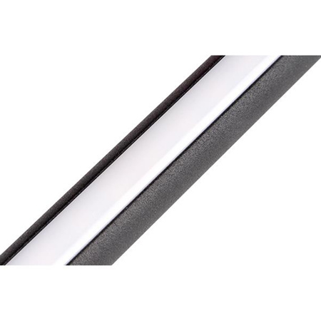 Kinkiet LED CATRINA lampa ścienna CZARNA Metal 9W 60cm styl nowoczesny