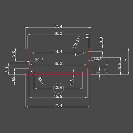Profil Aluminiowy Osłona do Taśm Pasków LED Srebrna Sanico Goldlux