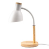 Lampka Biurkowa Szkolna Kreślarska Stołowa Dekoracyjna E27 NIKO Biała  Lumiled