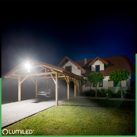 Naświetlacz LED Zewnętrzny BRIGHT 100W 11000lm 4000K Wodoodporny IP65 LUMILED