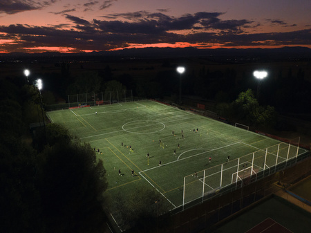 Naświetlacz LED Reflektor Zewnętrzny Lampa Ściemnialny 900W 121000lm 5700K IP66 Szary Floodlight Ledvance