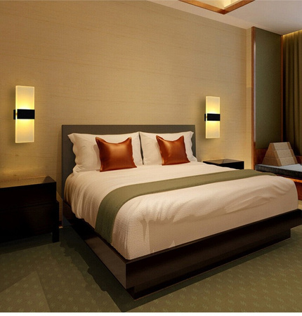 Kinkiet LED Lampa Ścienna Nad Lustro 5W 360lm 4000K Czarny Plaxio Masterled