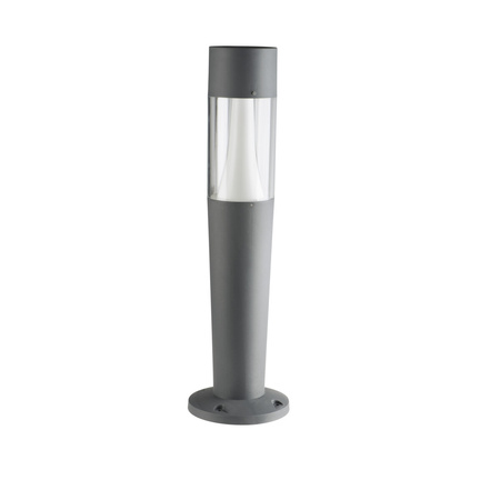 Słupek Lampa Ogrodowa Zewnętrzna Stojąca LED GU10 IP54 Gruntowa Grafitowa INVO KANLUX