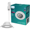 Oprawa Podtynkowa Wpuszczana LED 5W 550lm 4000K Neutralna Ruchoma Okrągła biały Ściemnialna 3-STEP SceneSwitch Cilantro Philips