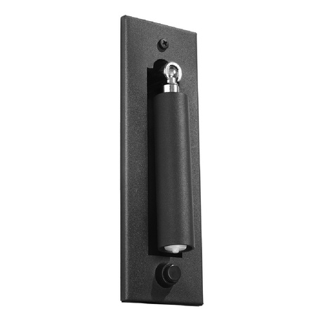 Lampa Ścienna Kinkiet G9 Tubularna Czarna Nowoczesna Enif Sollux