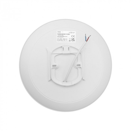 Plafon LED Lampa Sufitowa 24W 1900lm 4000K Neutralna z Wymienną Ramką Czarną lub Białą Ecolight