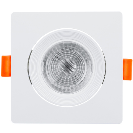 Oprawa Halogenowa Podtynkowa Ruchoma Kwadratowa Biała GU10 MR16 VENTUS Lumiled