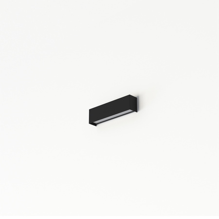 Kinkiet Ścienny Lampa Natynkowa E14 Czarna STRAIGHT WALL XS 7601 Nowodvorski