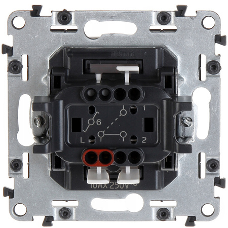 Włącznik Światła Pojedynczy Schodowy Łącznik Wyłącznik LEGRAND VALENA LIFE