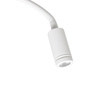 Lampka nocna ścienna BASE 8W + 2W Biała Elastyczna Milagro
