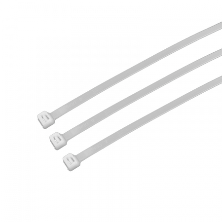 Opaski Zaciskowe Kablowe 7.6x750 mm Białe TRYTYTKI TRYTKI ZIPERKI OK-76750W .MORE 50 szt.