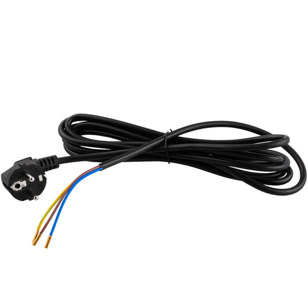 Przewód Przyłączeniowy 3m OMY 3x1,0 mm z Wtyczką TYP E LUMILED