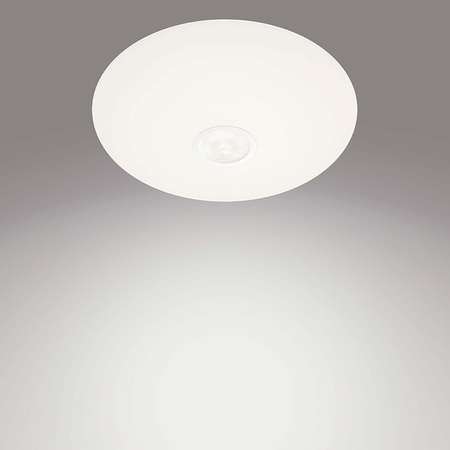 Lampa Sufitowa Plafon LED 16W 1900lm 4000K Biała z Czujnikiem Ruchu Mauve Philips