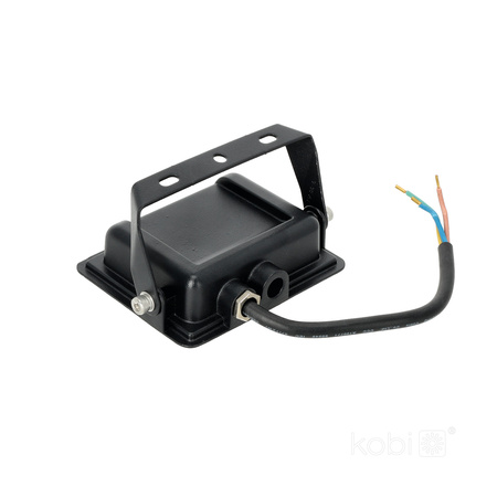 Naświetlacz LED Zewnętrzny Ogrodowy 20W 1620lm 4000K Neutralny 120° IP65 IK05 Czarny MH Kobi